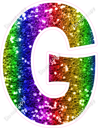 KG 23.5" Individuals - Rainbow Sparkle G