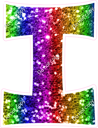 KG 23.5" Individuals - Rainbow Sparkle I