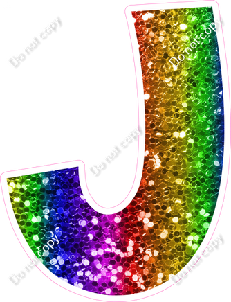 KG 23.5" Individuals - Rainbow Sparkle J