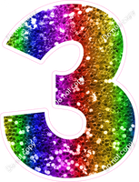 KG 23.5" Individuals - Rainbow Sparkle 3