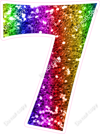 KG 23.5" Individuals - Rainbow Sparkle 7