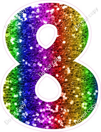 KG 23.5" Individuals - Rainbow Sparkle 8