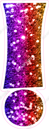 KG 23.5" Individuals - Rainbow Sparkle !