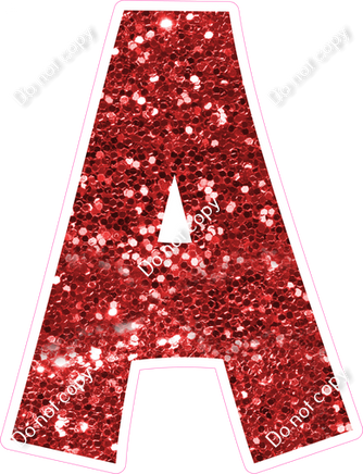 KG 23.5" Individuals - Red Sparkle A