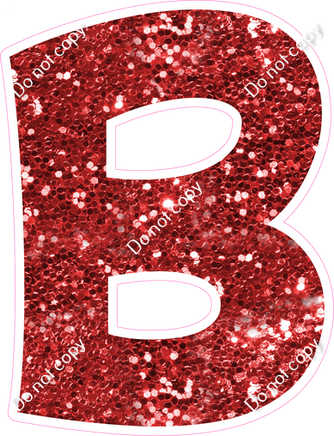 KG 23.5" Individuals - Red Sparkle B