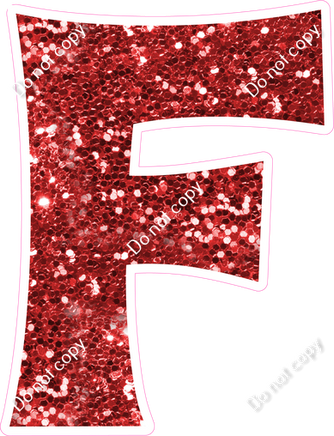 KG 23.5" Individuals - Red Sparkle F