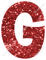 KG 23.5" Individuals - Red Sparkle G