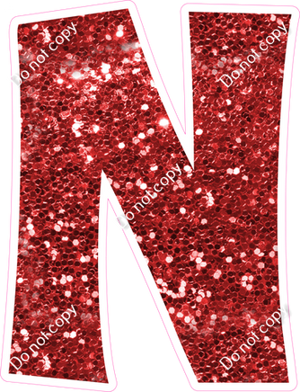 KG 23.5" Individuals - Red Sparkle N