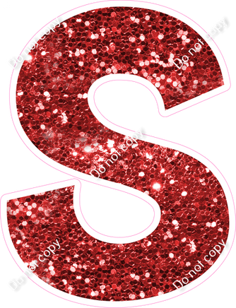 KG 23.5" Individuals - Red Sparkle S