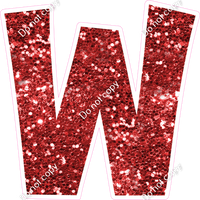 KG 23.5" Individuals - Red Sparkle W