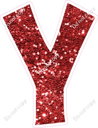 KG 23.5" Individuals - Red Sparkle Y