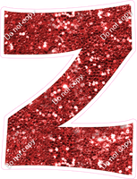 KG 23.5" Individuals - Red Sparkle Z
