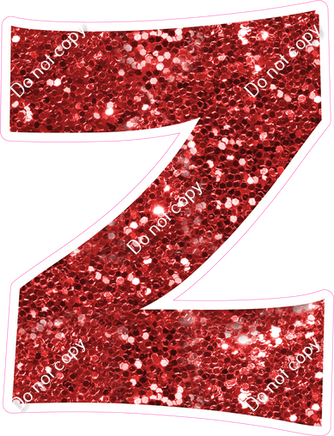 KG 23.5" Individuals - Red Sparkle Z