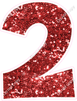 KG 23.5" Individuals - Red Sparkle 2