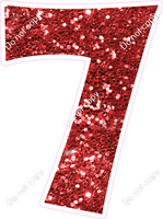 KG 23.5" Individuals - Red Sparkle 7