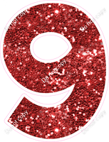 KG 23.5" Individuals - Red Sparkle 9