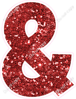 KG 23.5" Individuals - Red Sparkle &