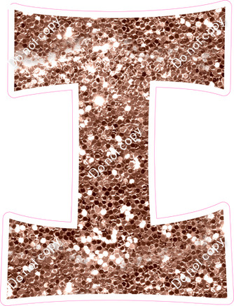 KG 23.5" Individuals - Rose Gold Sparkle I