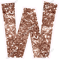 KG 23.5" Individuals - Rose Gold Sparkle W