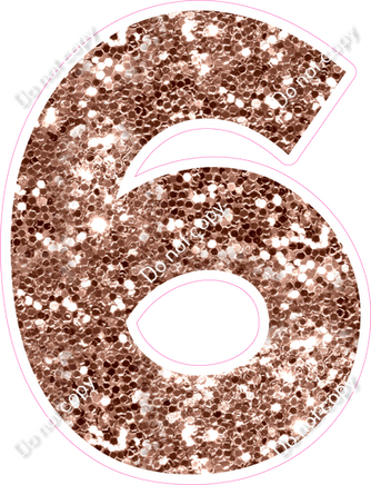 KG 23.5" Individuals - Rose Gold Sparkle 6