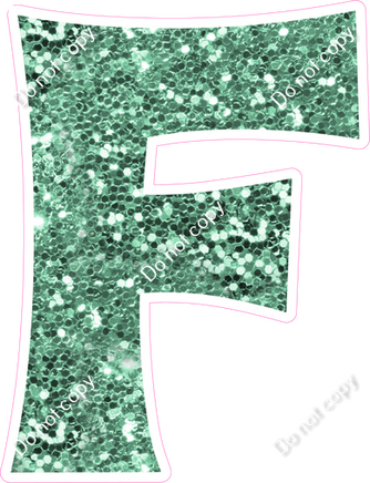 KG 23.5" Individuals - Sea Foam Sparkle F