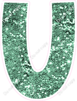 KG 23.5" Individuals - Sea Foam Sparkle U