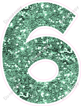 KG 23.5" Individuals - Sea Foam Sparkle 6