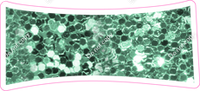 KG 23.5" Individuals - Sea Foam Sparkle Dash