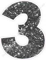 KG 23.5" Individuals - Silver Sparkle 3