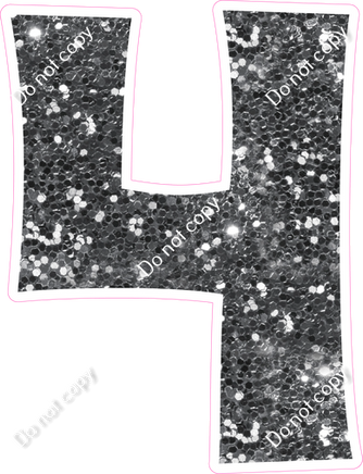 KG 23.5" Individuals - Silver Sparkle 4