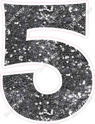 KG 23.5" Individuals - Silver Sparkle 5