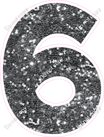 KG 23.5" Individuals - Silver Sparkle 6