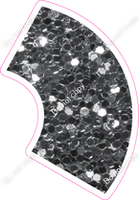 KG 23.5" Individuals - Silver Sparkle Apostrophe