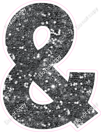 KG 23.5" Individuals - Silver Sparkle &