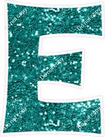 KG 23.5" Individuals - Teal Sparkle E