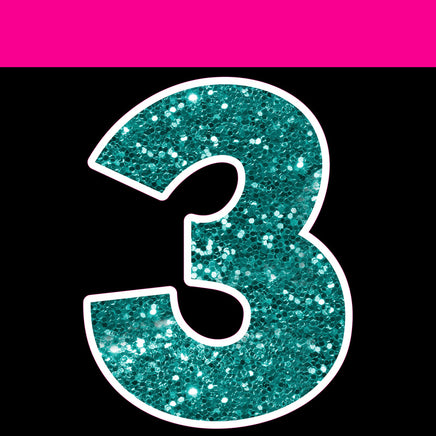 Sparkle - 23.5" KG 10 pc 0-9 Sets Sparkle Teal