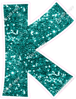 KG 23.5" Individuals - Teal Sparkle K