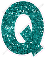 KG 23.5" Individuals - Teal Sparkle Q
