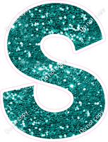 KG 23.5" Individuals - Teal Sparkle S