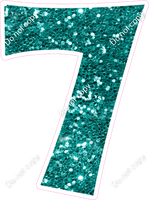 KG 23.5" Individuals - Teal Sparkle 7