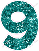KG 23.5" Individuals - Teal Sparkle 9