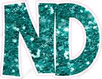 KG 23.5" Individuals - Teal Sparkle ND