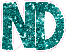 KG 23.5" Individuals - Teal Sparkle ND