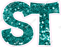 KG 23.5" Individuals - Teal Sparkle ST