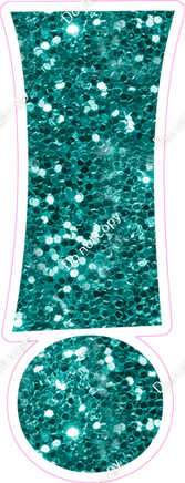 KG 23.5" Individuals - Teal Sparkle !