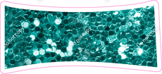 KG 23.5" Individuals - Teal Sparkle Dash
