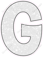 KG 23.5" Individuals - White Sparkle G