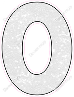 KG 23.5" Individuals - White Sparkle O