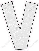 KG 23.5" Individuals - White Sparkle V