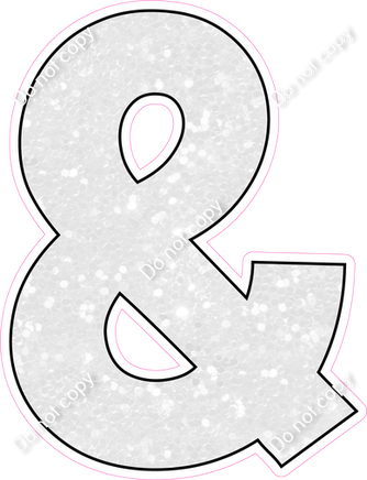 KG 23.5" Individuals - White Sparkle &